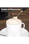 KOWVOWZ Milk Frother, Powerful Electric Handheld Frother, Milk Frother &amp; Egg Beater with Stand Wire