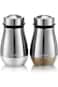 Azonee 2Pcs Salt and Pepper Shakers Set, Salt Shaker with Adjustable Pour Holes, 304 Stainless Stee