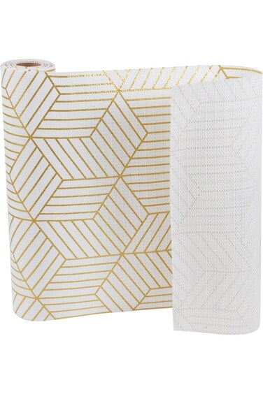 بطانات رفوف Excefore لخزائن المطبخ، بطانة خزانة غير لاصقة 0.45 متر × 3 متر، قوية وغير قابلة للانزلاق