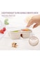 KOWVOWZ 4 PCS Divided Bento Snack Containers, 4 Compartment Food Storage Containers, Reusable Bento