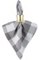 DII Buffalo Check Collection, Classic Farmhouse Tabletop Set, Napkin Set, 20x20, Gray &amp; White, 6 Pi