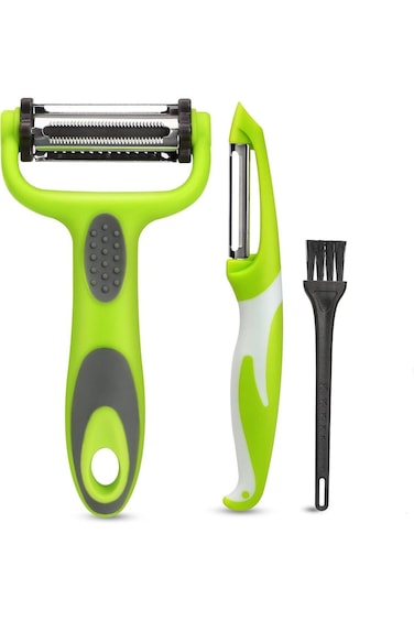NALACAL Fruit Potato Peelers Sets for Kitchen, Vegetable Peeler with Non-slip Handle, I and Y Type