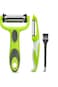 NALACAL Fruit Potato Peelers Sets for Kitchen, Vegetable Peeler with Non-slip Handle, I and Y Type