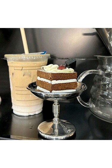 Stainless Steel Dessert Plate, Ice Cream Cup, Afternoon Tea Cake Bowl, Candy Cup, Cute Plates, Cand
