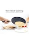 Royalford Non-Stick Aluminum Tawa Black 28Cm RF9554