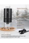 TRASSLE Portable Electric Burr Coffee Grinder, 4 Cups Small Automatic Conical Burr Grinder Coffee B