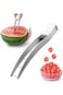 KASTWAVE Stainless Steel Watermelon Slicer, Cube Cutter Corer Fruit Vegetable Tools, Quickly Safe C
