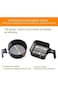 Square Air Fryer Liners - 8.5 Inches, 100 pcs Perforated Unbleached Parchment Paper for Air Fryer,