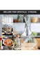 2 Pcs Fish Spatula, Upgrade Metal Spatula, Big Size Spatula Stainless Steel, Premium Kitchen Spatul
