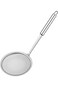 Aiareozy 10 cm Stainless Steel Fine Skimmer Spoon Stainless Steel Skimming Spoon Kitchen Frying Lad