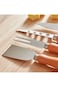 AMGREEN Easy Chef 4-Piece Cheese Knife and Cutter Set 14x3x2.5 cm