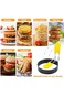 Pack of 4 Egg Rings, Stainless Steel Egg Cooking Mold with Anti-scald Handle for Eggs Frying Breakf