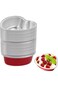 20 Pack Heart Shaped Cake Pans,3.5 oz Aluminum Foil Cake Pan,Disposable Baking Cake Mold Cupcake Pa