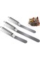 DELFINO Icing Spatula Set, Palette Knife Stainless Steel Cake Decorating Spatula Professional Kitch