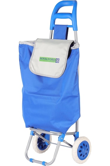 حقيبة تسوق رويال فورد 34 لترًا - RF11368 حقيبة عربة متعددة الأغراض بمقابض وعجلات