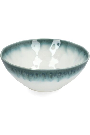 Easy Life Dishwasher And Microwave Safe Porcelain Bowl Blue And White 22Cm R2848#Ngre