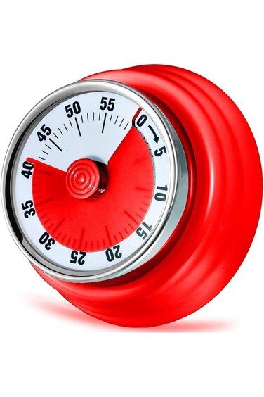 YHRY Mechanical Kitchen Timer, with Magnet, 60-Minute Wind Up Dial, 360&deg; Rotating Countdown Egg Rem