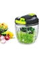 Manual Food Chopper, Big Manual Garlic Chopper Pull String, Vegetable Processor for Onion Veggies F