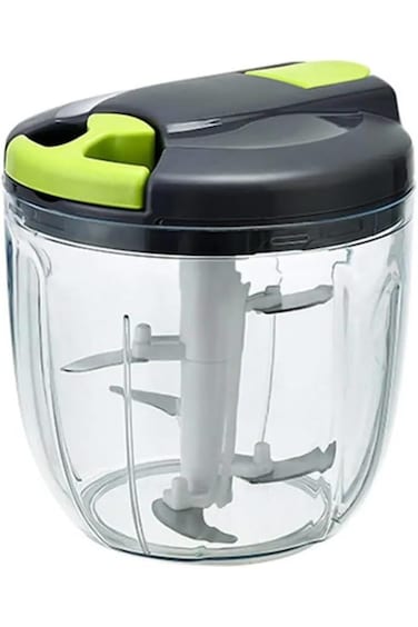 Manual Food Chopper, Big Manual Garlic Chopper Pull String, Vegetable Processor for Onion Veggies F