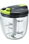 Manual Food Chopper, Big Manual Garlic Chopper Pull String, Vegetable Processor for Onion Veggies F
