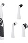KASTWAVE Electric Cleaning Brush Set, Durable Sonic Sonic Sink Scrubber with 4 Brush Head Cleaning