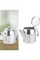 Coffee Pot, Camping Coffee Pot Percolator Coffee Pot With Stainless Steel Material Silver for Hotel
