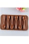 Silicone Spoon Shape Chocolate Cake Mould Sugar Candy Decorating Baking Mold for Kitchen 1pc