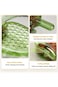 Azonee 2PC Multifunctional Fruit and Vegetable Washing Bowl with Lid, Drainer and Strainer Containe