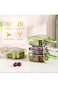 Azonee 2PC Multifunctional Fruit and Vegetable Washing Bowl with Lid, Drainer and Strainer Containe