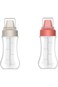5 Hole Squeeze Bottles, Plastic Squeeze Bottles for Hot Sauce Ketchup Sauce with Discrete Measureme