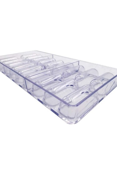 Chocolate Moulds Sweet Candy DIY Mold 21 Diamond Shaped Clear Plastic