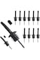 Tazweeq 12 Pack Wine Bottle Pourer, Stainless Steel Classic Wine Bottle Pourer, Tapered Spout Wine
