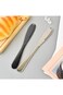 2 Pcs Butter Spreader Knife, Stainless Steel Butter Curler Knife with Serrated Edge and Holes, Butt
