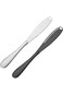 2 Pcs Butter Spreader Knife, Stainless Steel Butter Curler Knife with Serrated Edge and Holes, Butt