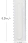 Tazweeq 4 Pcs Cake Scraper, DIY Tool, Decorating Plastic Sawtooth Comb, Mousse Butter Cream Cake Ed