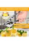 Bukela Premium Lemon Squeezer, Large Heavy Duty Handhelp Juicer for Lemon, Metal Hand Press Citrus
