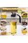 Olive Oil Bottles for Kitchen, Cooking Oil Container for Kitchen Glass Cooking Olive Oil Dispenser