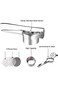 KASTWAVE Stainless Steel Potato Masher for Potatoes, Fruits, Vegetables, Yams, Squash, Baby Food wi