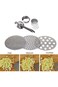 KASTWAVE Stainless Steel Potato Masher for Potatoes, Fruits, Vegetables, Yams, Squash, Baby Food wi