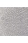 DII Woven Placemats Collection Metallic Round Placemat Set, 15", Platinum Silver, 4 Piece