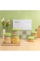 Kitty Pop Up Lid Food Storage Containers: One Touch Milk Powder Dispenser, Clear Storage Airtight f