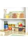 Kitty Pop Up Lid Food Storage Containers: One Touch Milk Powder Dispenser, Clear Storage Airtight f