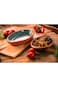 Terracotta Oval Oven Tray With Handle - Colored-Set of 2
