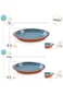 Terracotta Oval Oven Tray With Handle - Colored-Set of 2