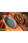 Terracotta Oval Oven Tray With Handle - Colored-Set of 2