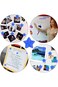 Azonee 30 Pack Fridge Magnet, Star Cute Magnets Heavy Duty Round Refrigerator Magnets Whiteboard Lo