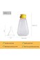 2 Pack Empty Plastic Honey Bottles with Funnel, 200ml Squeeze Honey Jars Leakproof Honey Dispenser