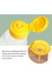 2 Pack Empty Plastic Honey Bottles with Funnel, 200ml Squeeze Honey Jars Leakproof Honey Dispenser