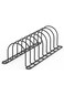 KASTWAVE Pot Lid Rack Organizer, 13.5" Kitchenware Dividers Holder for Plates, Pans, Cutting Boards