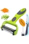 GANNK Potato Apple Vegetable Peelers for Kitchen, I and Y Peelers for Fruit Veggie Potatoes Carrot